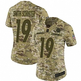 Women Nike Steelers 19 JuJu Smith Schuster Camo Salute To Service Limited Jersey Dyin,baseball caps,new era cap wholesale,wholesale hats